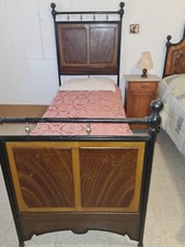 letto in ferro battuto antico