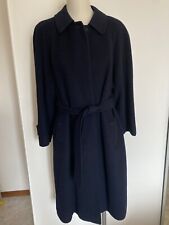 Burberry cappotto Lana Camel Air donna blu Tg 46 Uk 10