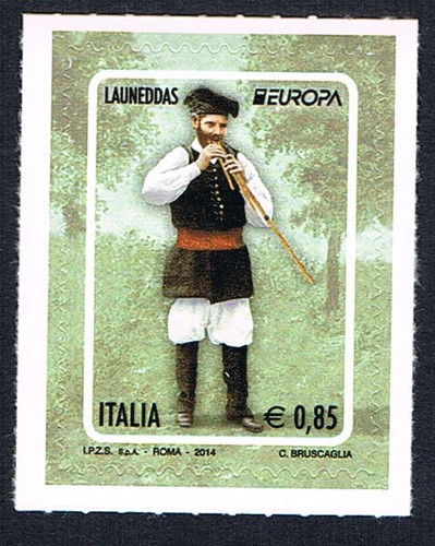 Italia francobollo europa - italia, 1