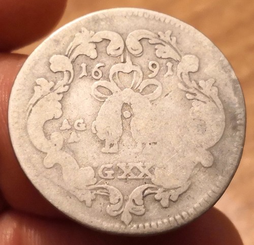 Moneta tari grana 1691 - moneta,