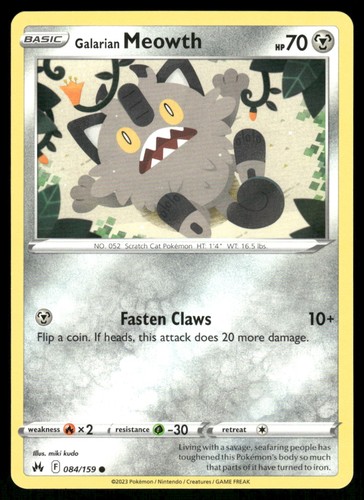 Galarian meowth corona - corona, comune