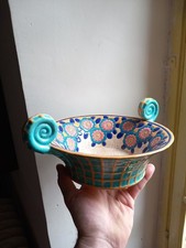 Coupe Faience Email de Longwy