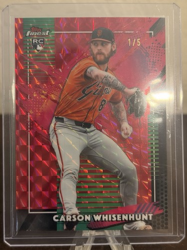 Topps finest carson - topps, (rosso)