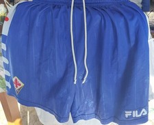 PANTALONCINI FIORENTINA NINTENDO FILA 98-99 SHORT CALCIO SOCCER VINTAGE