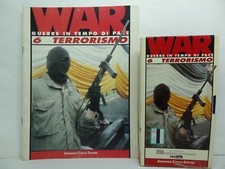 WAR NR.6 GUERRE IN TEMPO DI PACE : TERRORISMO RIVISTA+VIDEOCASSETTA VHS (NO DVD)