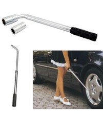Chiave Telescopica Ruote Auto Svita Bulloni Gomme Doppia Bussola 17 19 21 23 sus