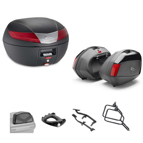 Kit givi bauletto v40n valigie - givi,