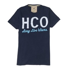 Shirt uomo hollister blu - t-shirt,