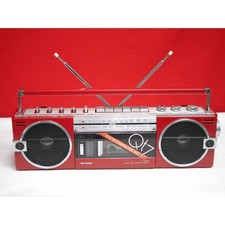 Sharp vintage boombox - sharp,