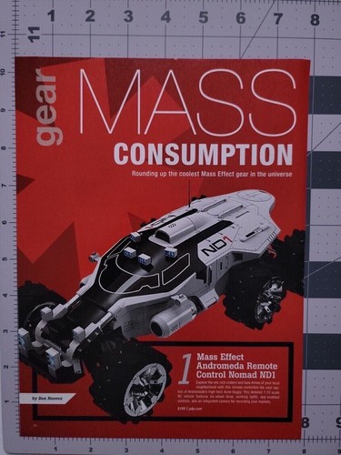 Pubblicità poster mass effect - mass,
