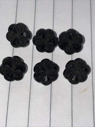 Antique black glass - glass, x