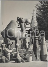 1956 MILANO Fiera Campionaria - Installazione pubblicitaria della Groppi soda
