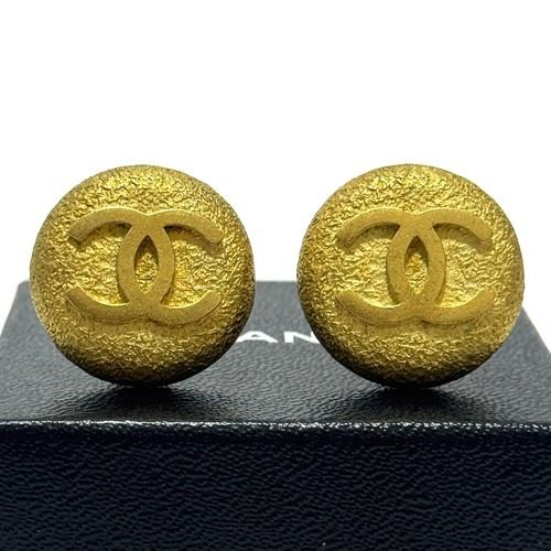 Orecchini rotondi chanel 94a - orecchini,