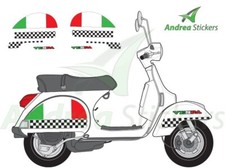 Kit 10 Adesivi PIAGGIO VESPA PX 150 - ITALIA vinile adesivo stickers decal noto