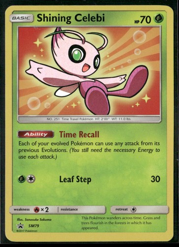 Shining celebi promo promos - shining,