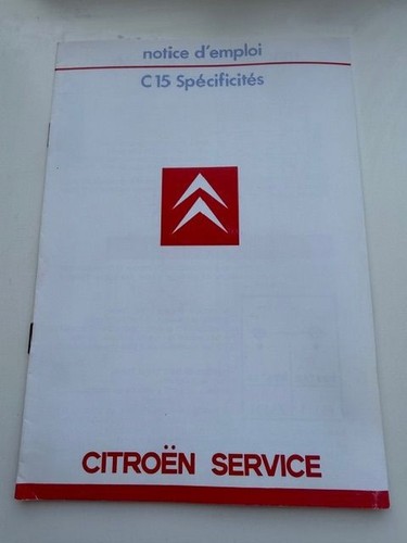 Citroën notice emploi - c,