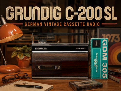 Grundig 200 rare - grundig, sl