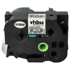 Cassetta sostituisce Brother TZE-161L1 nero-trasparente (glitter/scacchiera)