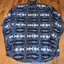 Roper Western Camicia Uomo Blu