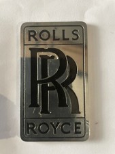 Distintivo griglia ombra argento Rolls Royce, emblema, motivo 