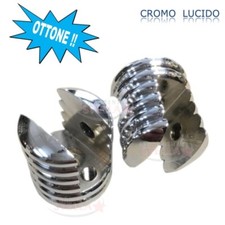 REGGIMENSOLA REGGI MENSOLA MENSOLE VETRO REGGIVETRO REGGIMENSOLE CROMO LUCIDO 25