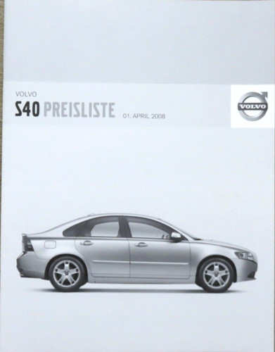 Listino prezzi volvo s40 price - listino,