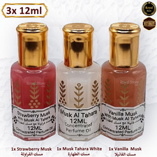 3x 12ml Profumo Arabo Olio di