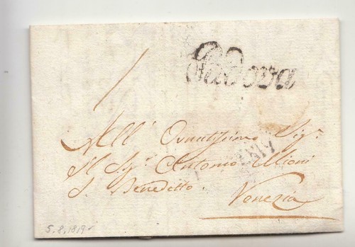 1819 veneto lettera - veneto,