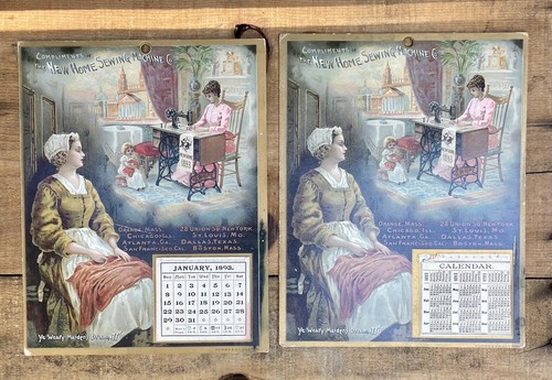 Coppia calendari - di,