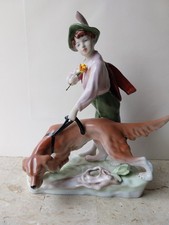 Statuetta  In Ceramica -Royal Dux ,Boemia  Periodo ( 1900-1938)