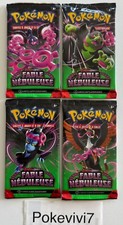 x4 Booster Cartes Pokémon