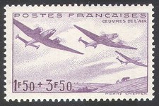 Francia 1942 Aviazione/Welfare/Aerei/Aerei/WWII/Aratura/Trasporto 1v n32917