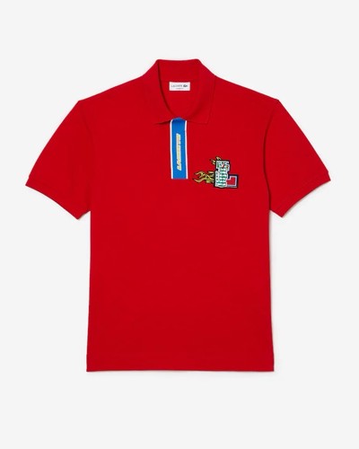 Polo uomo lacoste con - lacoste,