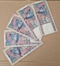 X UNA CINQUANTAMILA 50000 LIRE VOLTO DI DONNA REPUBBLICA ITALIANA