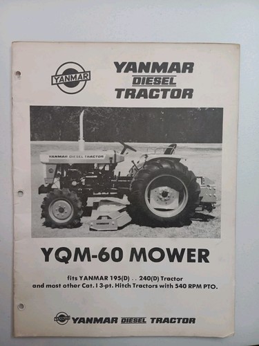 Yanmar yqm falciatrice - yqm-60,