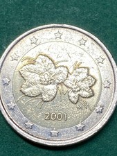 Moneta euro finlandia - moneta, 2001
