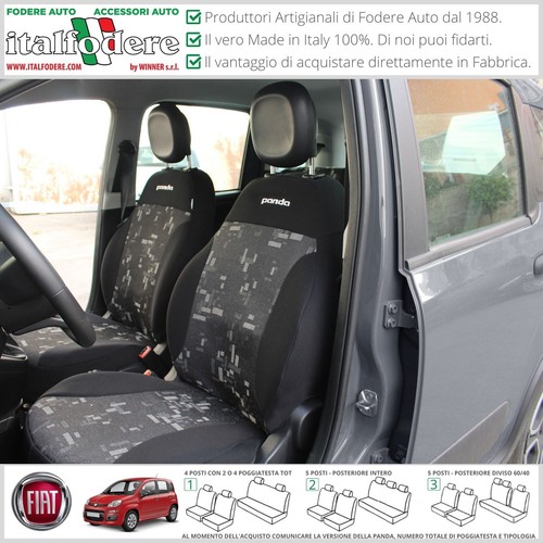 Coprisedili fiat panda - coprisedili, in