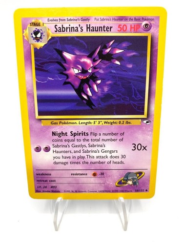 Carta pokemon set gym - carta,
