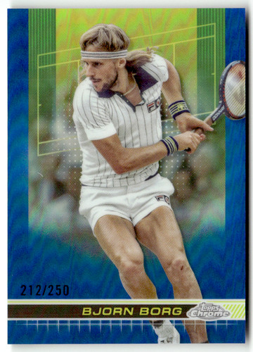 Topps chrome 2024 tennis - chrome,