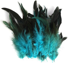 100PC Piume Di Coda Di Gallo Naturale 15-20 CM, Utilizzato per Bastoncini Teaser