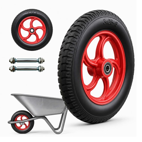Ruota carrello mano - ruota,