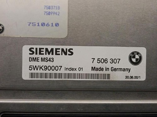7506307 centralina motore bmw - motore,