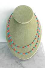 Collana a catena doppio filo