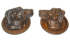 Due Rilievi In Legno