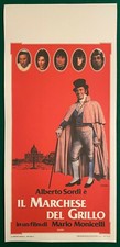 AAA LOCANDINA IL MARCHESE DEL GRILLO ALBERTO SORDI MONICELLI POREL STOPPA BUCCI 