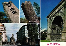 Postcard Non V.T.A 93 Aosta -