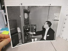 Stazione TV anni 50 studio