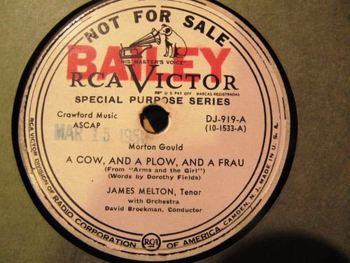Rca promo james - rca,