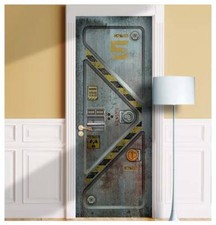 Adesivo porta completo bunker