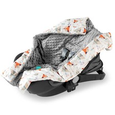 Coperta Bimbi Neonati 70x90cm per Seggiolino Auto Copertina Passeggino Ovetto
